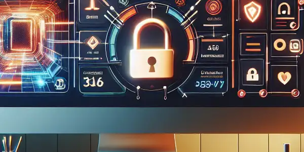 A modern digital platform showcasing a vibrant multimedia resource collection in a cozy workspace environment.